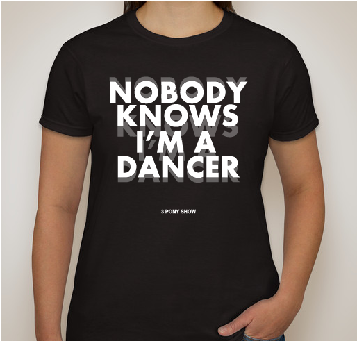 Does this T-shirt Make me Dance? Fundraiser - unisex shirt design - front