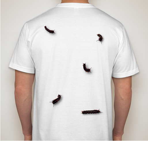 California Pipevine Swallowtail Fundraiser - unisex shirt design - back