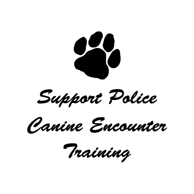 Law Enforcement Training - Canine Encounters shirt design - zoomed