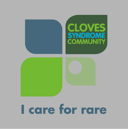 Cloves Syndrome Fundraiser shirt design - zoomed