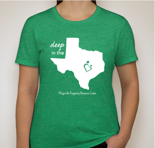 Deep in the Heart! Fundraiser - unisex shirt design - front