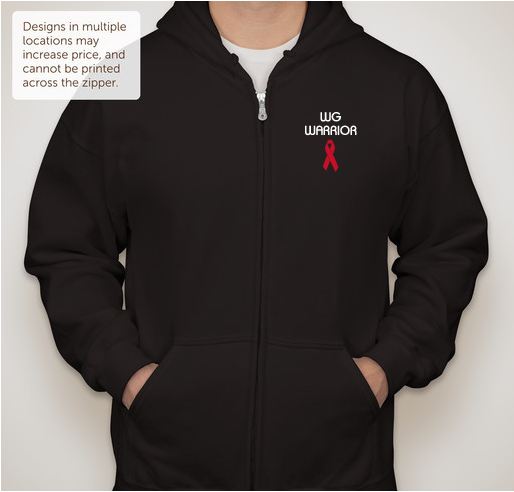 Raising Awareness for Wegener's Granulomatosis Fundraiser - unisex shirt design - front
