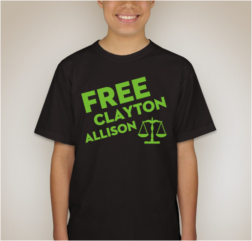 Free Clayton Allison - Scales 2 Fundraiser - unisex shirt design - small