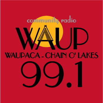 99.1 WAUP shirt design - zoomed