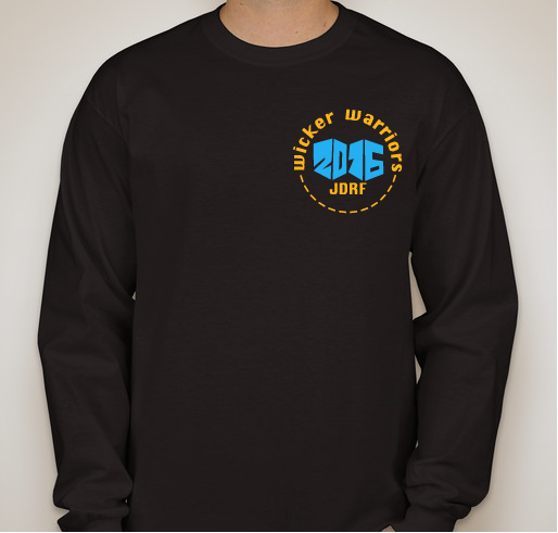JDRF - Wicker Warriors Fundraiser - unisex shirt design - front