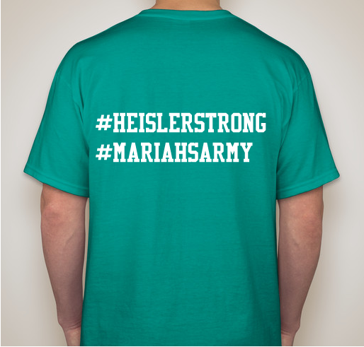 #HeislerStrong Fundraiser - unisex shirt design - back