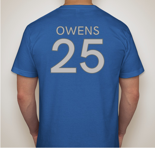 Team Owens - Pee Wee Squad Travel Fundraiser - unisex shirt design - back