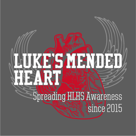 Luke's Mended Heart at SE Michigan Congenital Heart Walk shirt design - zoomed