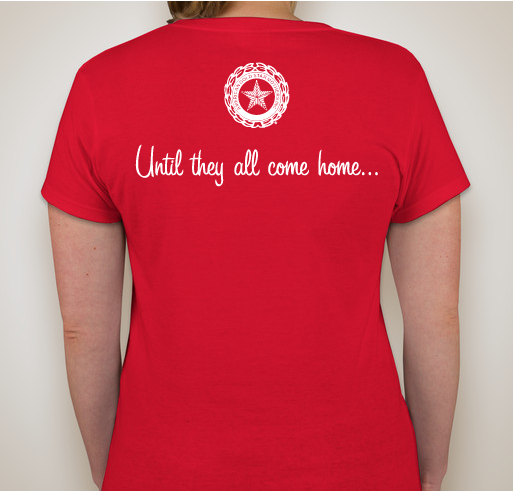 Red Shirt Friday Fundraiser - unisex shirt design - back
