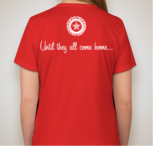 Red Shirt Friday Fundraiser - unisex shirt design - back