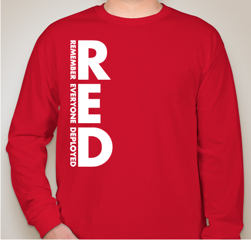 Red Shirt Friday Fundraiser - unisex shirt design - front