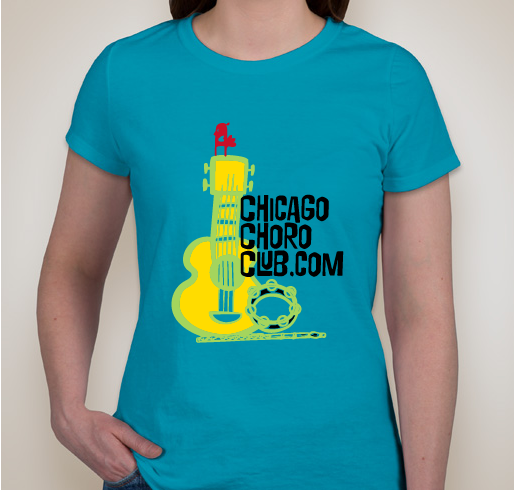 Chicago Choro Club T-Shirts! Fundraiser - unisex shirt design - front