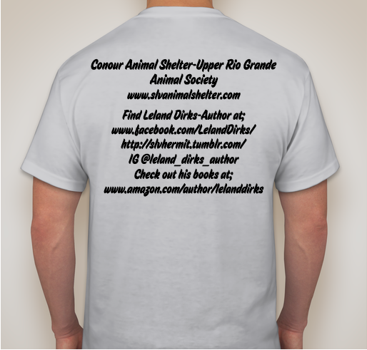 Angelo For President! Fundraiser - unisex shirt design - back