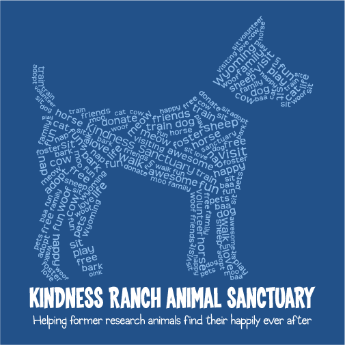 Kindness Ranch Animal Sanctuary Veterinary Fund shirt design - zoomed