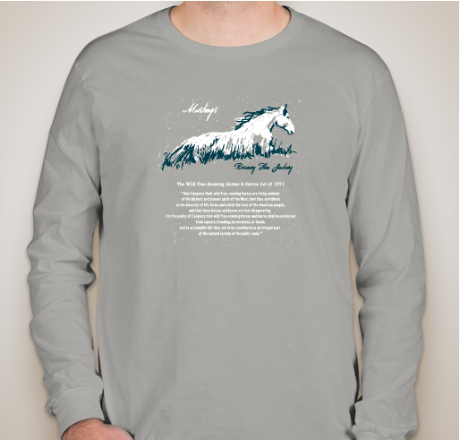 Mustangs of Rosemary Farm Fundraiser - unisex shirt design - front