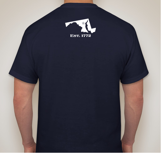 Main Street Recovery - Ellicott City, MD Fundraiser - unisex shirt design - back