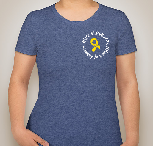 Spina Bifida Walk N Roll 2016 Fundraiser - unisex shirt design - front