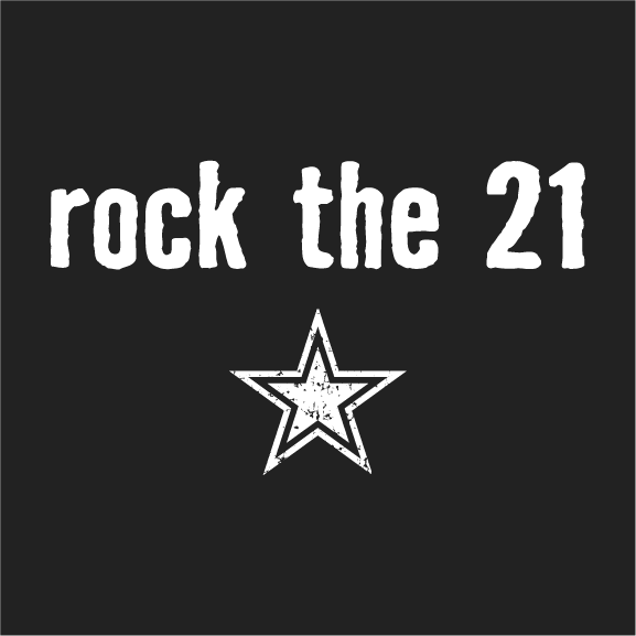 DSDN Rock the 21 shirt design - zoomed