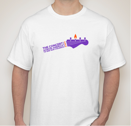 The Concert Across America to End Gun Violence Fundraiser - unisex shirt design - front