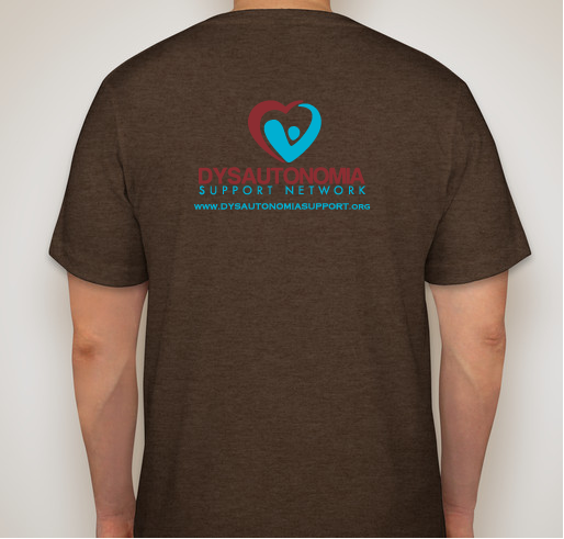 Dysautonomia Tree Of Hope Fundraiser - unisex shirt design - back
