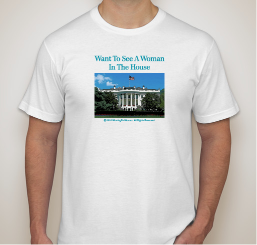 VOTE "HER" IN Fundraiser - unisex shirt design - front