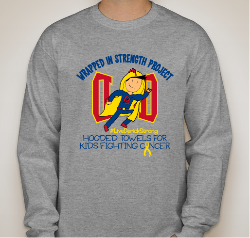 Wrapped in Strength Project Fundraiser - unisex shirt design - front