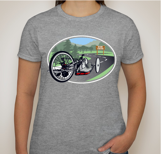 Attila's 24-hour Record-Breaking Handcycling Event! Fundraiser - unisex shirt design - front