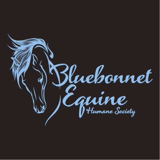 Bluebonnet Equine Humane Society T-Shirt shirt design - zoomed