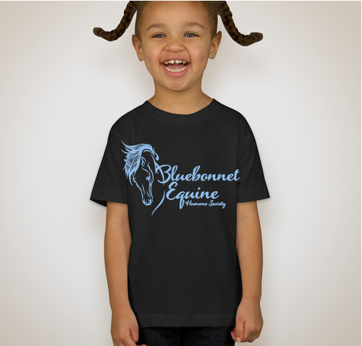 Bluebonnet Equine Humane Society T-Shirt Fundraiser - unisex shirt design - front