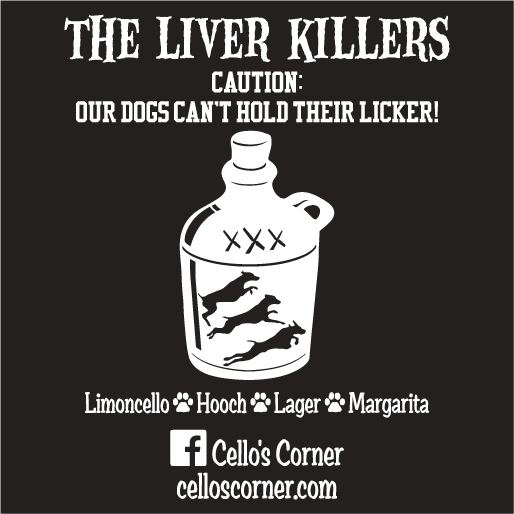The Liver Killers Team Shirt shirt design - zoomed
