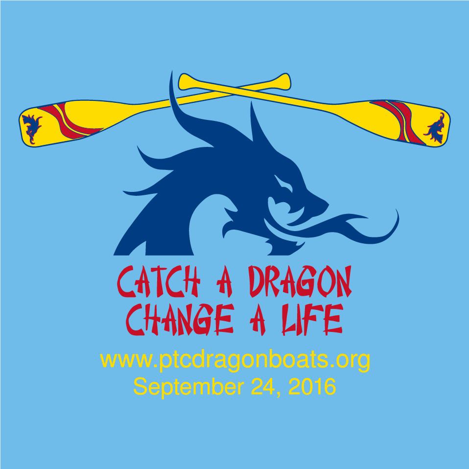 2016 Peachtree City Dragon Boat Races shirt design - zoomed