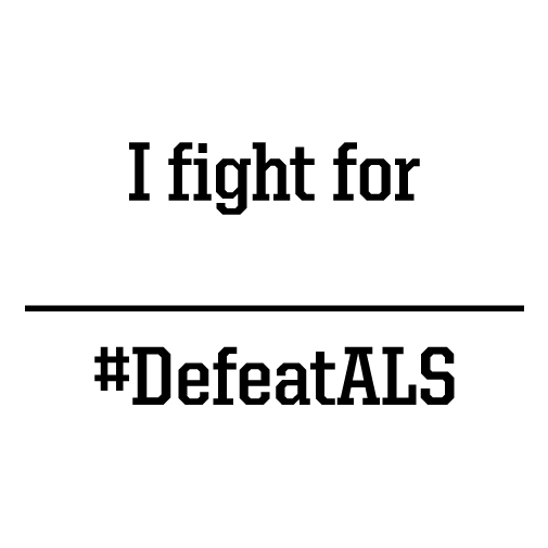 Share Your Story on a T-shirt to Cure ALS shirt design - zoomed