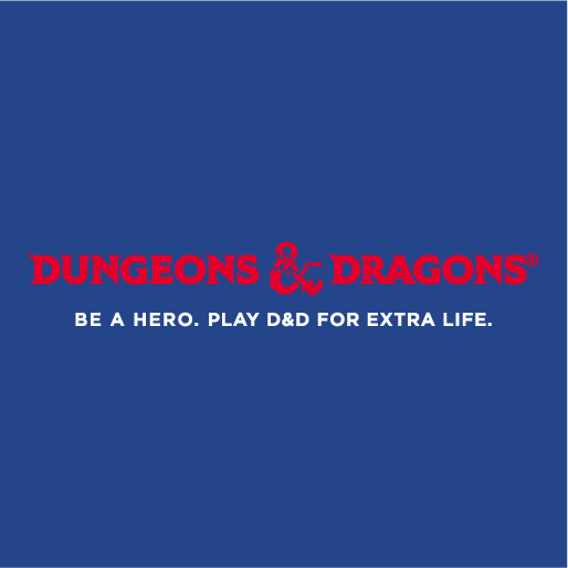 Dungeons & Dragons 2016 Extra Life Team Shirt shirt design - zoomed