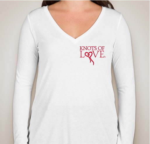 Knots of Love T-Shirts & Sweatshirts Fundraiser - unisex shirt design - front