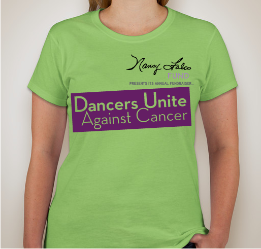 Dancers Unite Against Cancer 2016 Fundraiser - unisex shirt design - front
