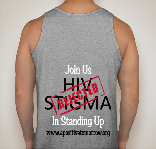 Reject Stigma Fundraiser - unisex shirt design - back