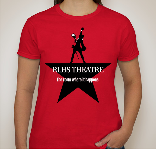 Support Round Lake High School Theatre! Fundraiser - unisex shirt design - front