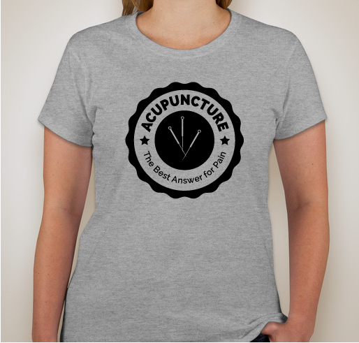 ACUPUNCTURE: THE BEST ANSWER FOR PAIN Fundraiser - unisex shirt design - front