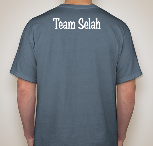 Heart Walk for Selah Fundraiser - unisex shirt design - back