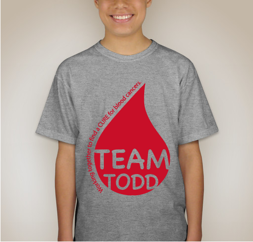 Todd-a-Thon 2016 Fundraiser - unisex shirt design - front