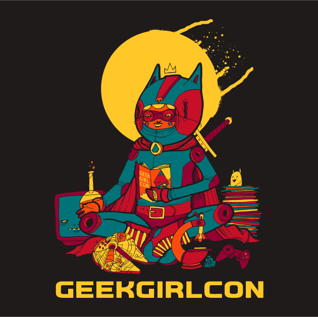 GeekGirlCon 2016 Special Edition Tee (Women's) shirt design - zoomed