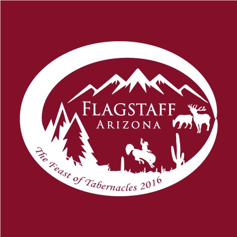 Feast of Tabernacles T-Shirt for Flagstaff, Arizona shirt design - zoomed