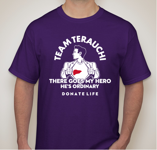 Jonathan's Living Donor Liver Transplant Fundraiser - unisex shirt design - front