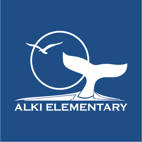 Alki Elementary Spiritwear! shirt design - zoomed