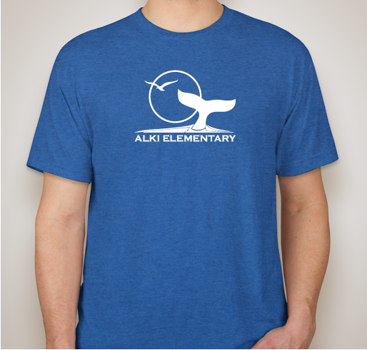 Alki Elementary Spiritwear! Fundraiser - unisex shirt design - front