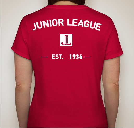 Junior League of Morristown T-Shirts! Fundraiser - unisex shirt design - back