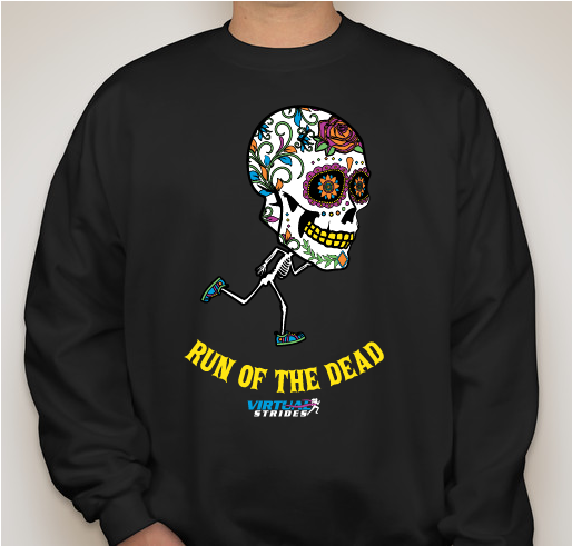 Run of the Dead Fundraiser - unisex shirt design - front
