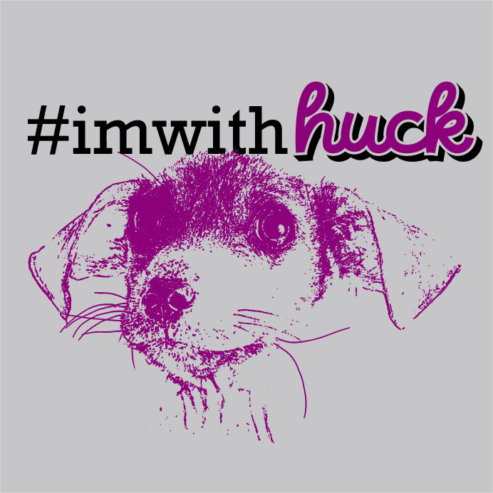 #imwithhuck shirt design - zoomed