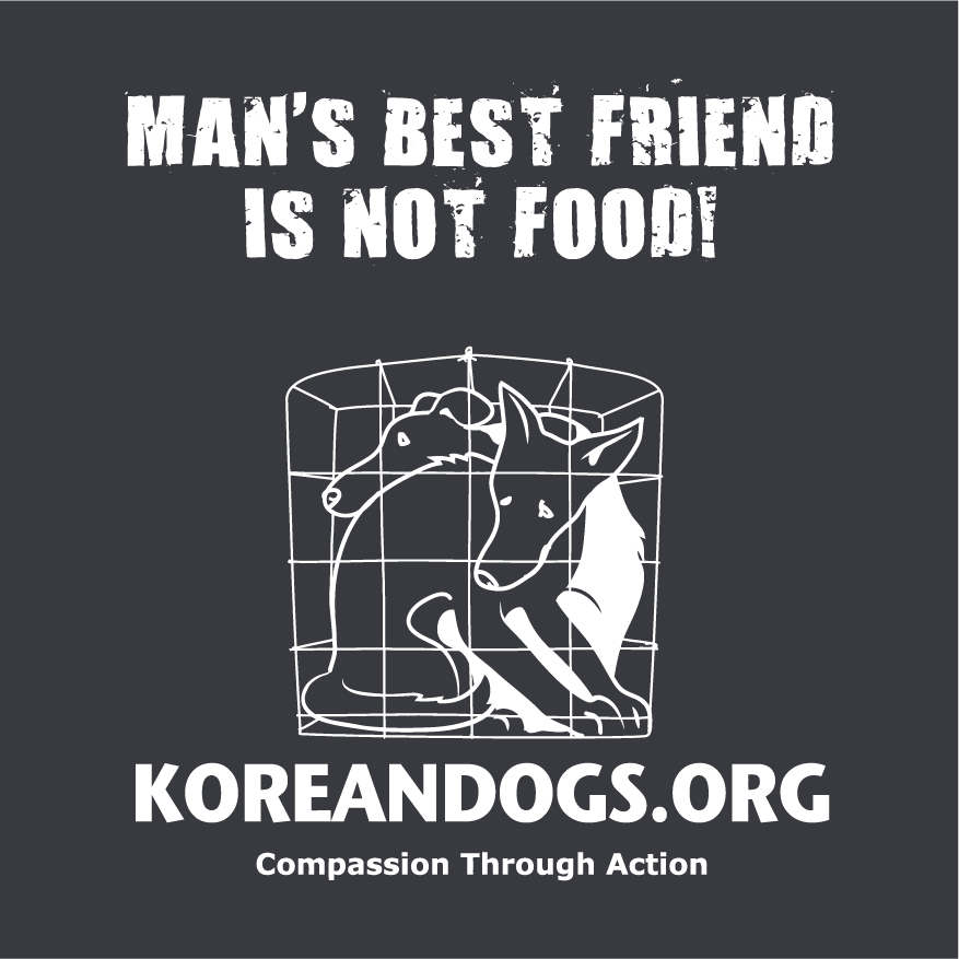 KoreanDogs.org - Help Support Busan KAPCA (Korea Alliance for the Prevention of Cruelty to Animals) shirt design - zoomed