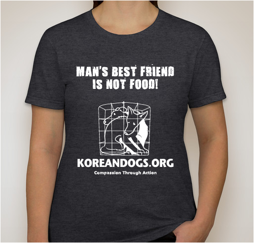 KoreanDogs.org - Help Support Busan KAPCA (Korea Alliance for the Prevention of Cruelty to Animals) Fundraiser - unisex shirt design - small